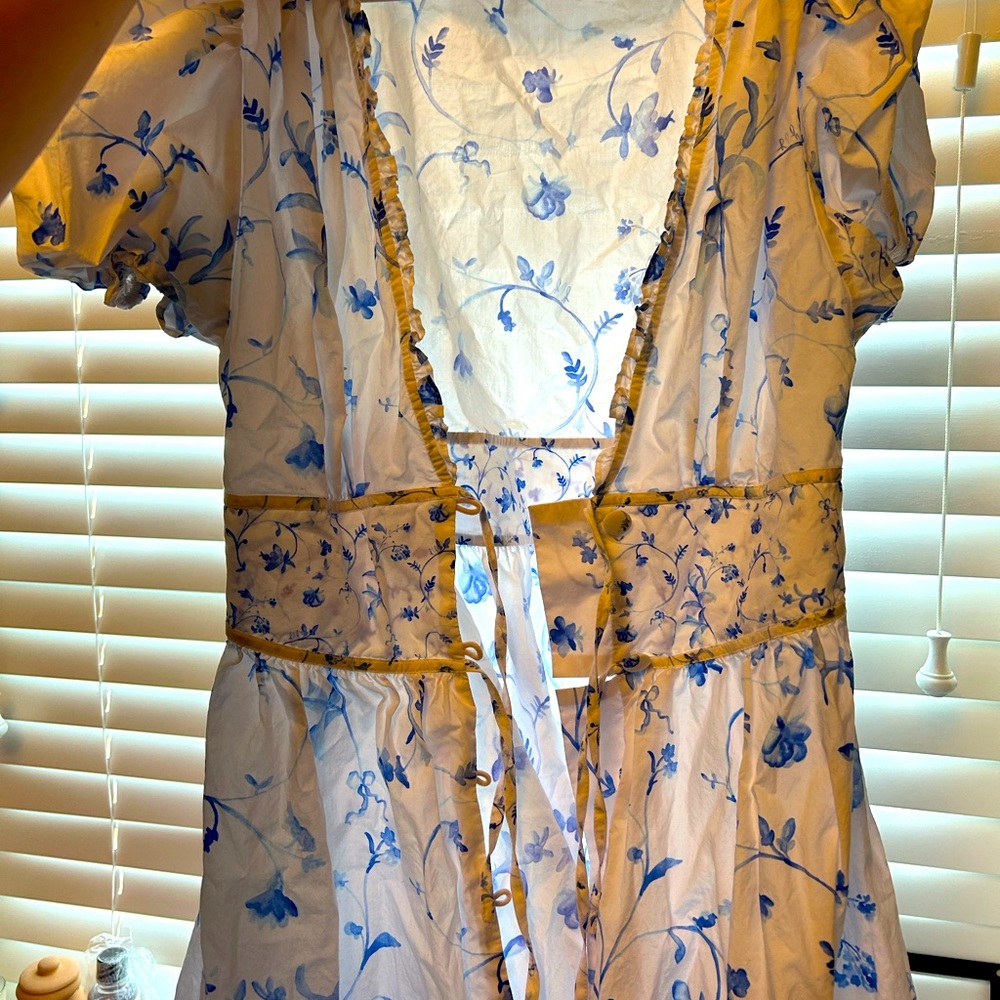 Crisp spring nap dress